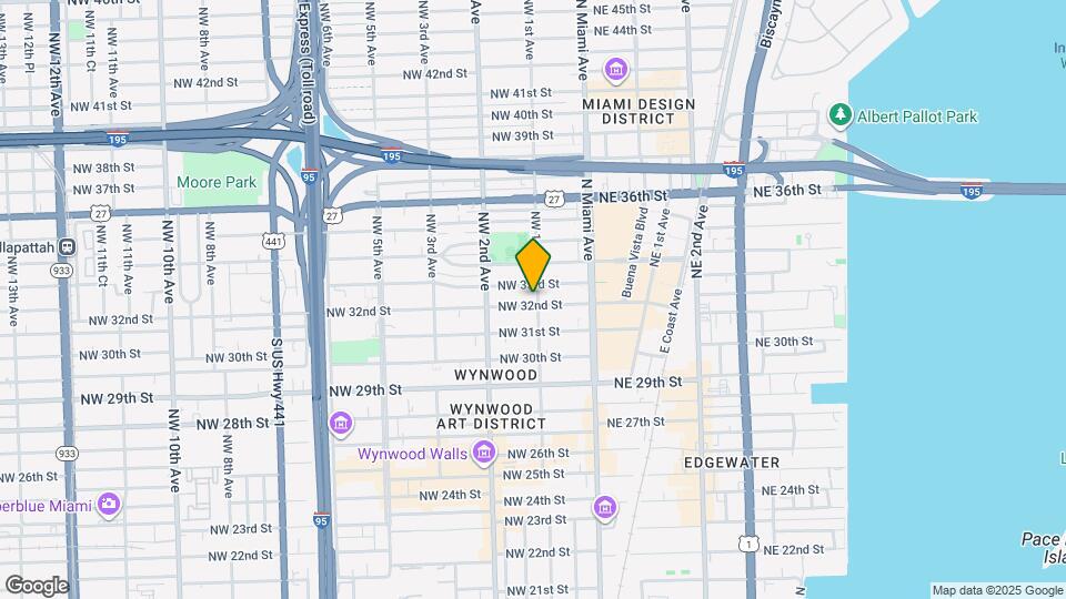 107 NW 32nd St, Unit B3 Map and Location Details