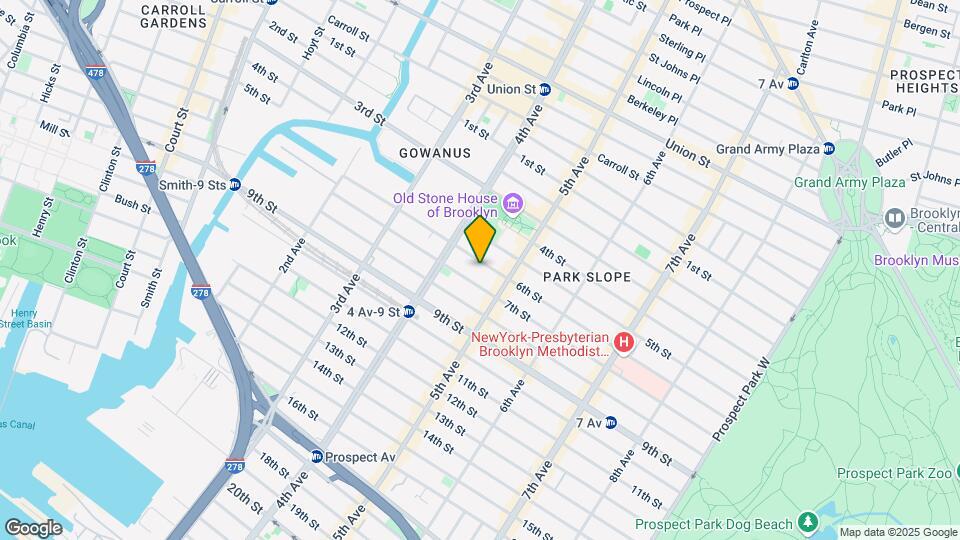 304 6th St, Unit 3 Map and Location Details