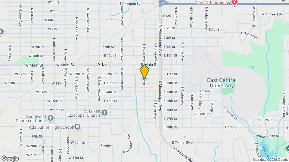 219 S Hope Ave Map and Location Details