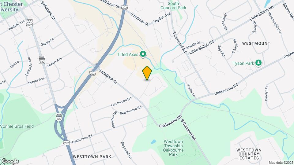 555 Coventry Lane Map and Location Details