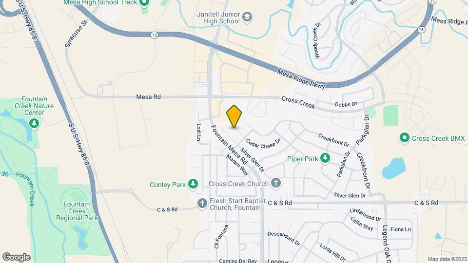 8134 Cedar Chase Dr Map and Location Details