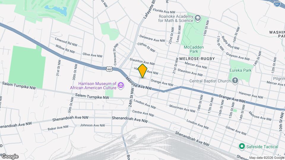 2324 Orange Ave NW Map and Location Details