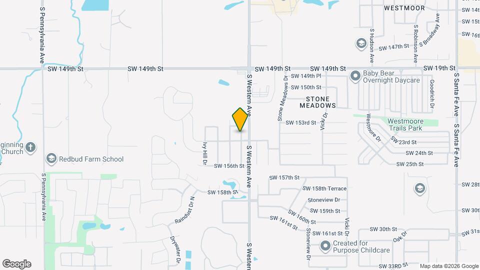 15417 Acacia Rd Map and Location Details
