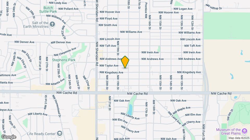 1805 NW Kingsbury Ave Map and Location Details