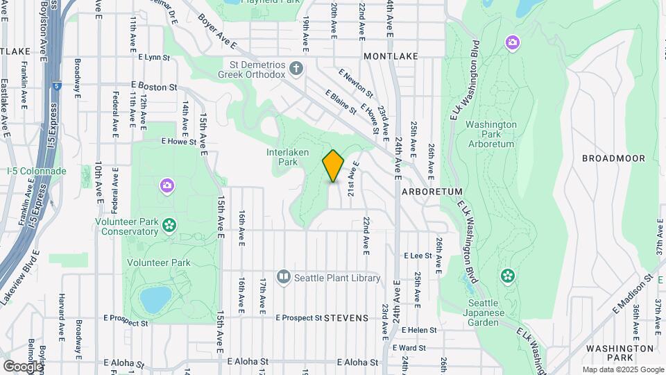 1626 20th Ave E Map and Location Details