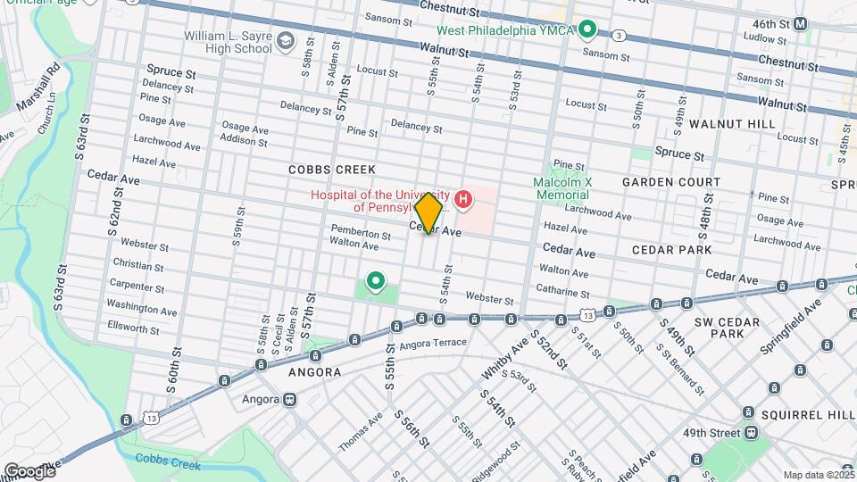 615 S Conestoga St Map and Location Details