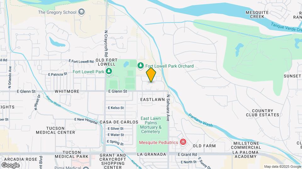 5701 E Glenn St Map and Location Details
