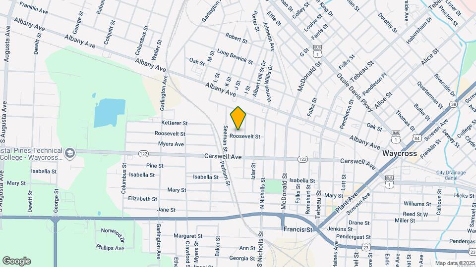 1106 1/2 Roosevelt St Map and Location Details