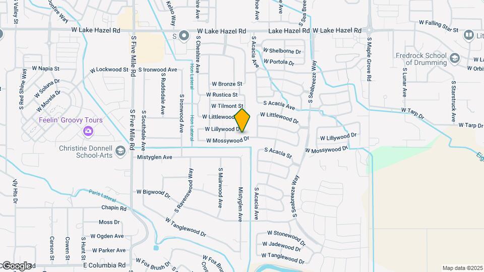 9860 W Mossywood Dr Map and Location Details
