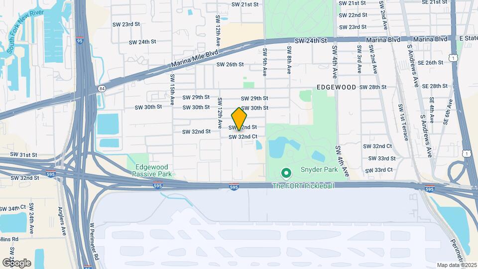 1091 SW 32nd Ct-Unit -E Map and Location Details