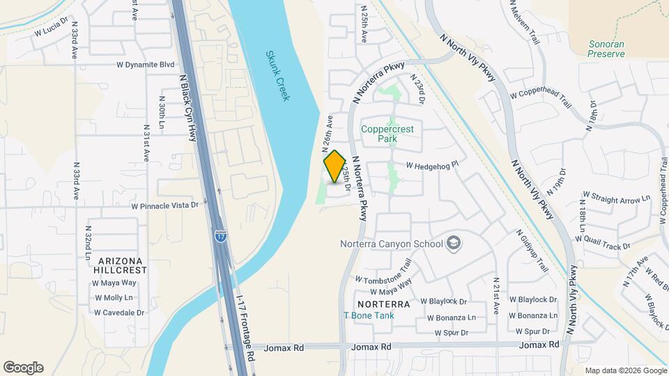 2519 W Bent Tree Dr Map and Location Details