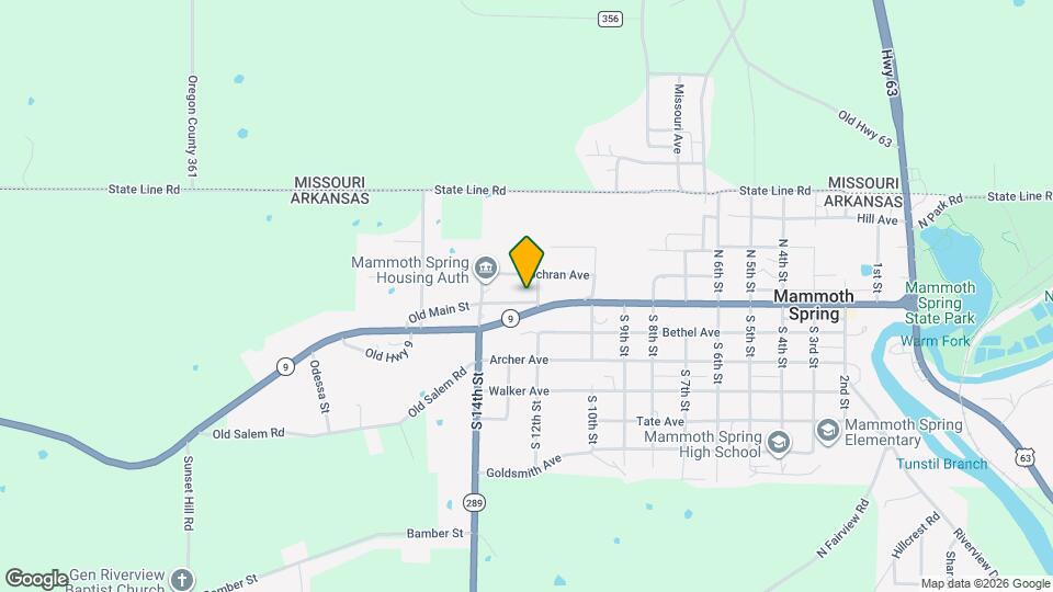 1225 Old Main St Map and Location Details