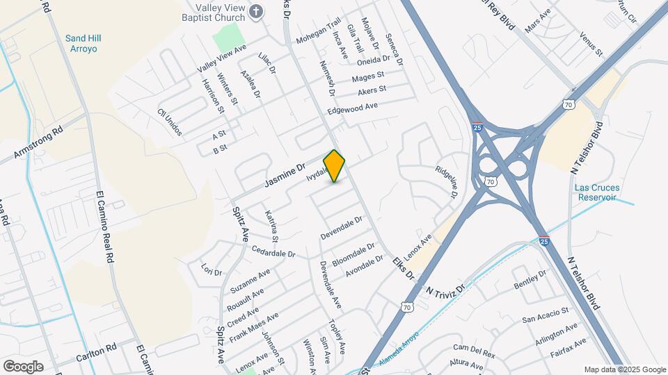 1018 Glendale Dr Map and Location Details