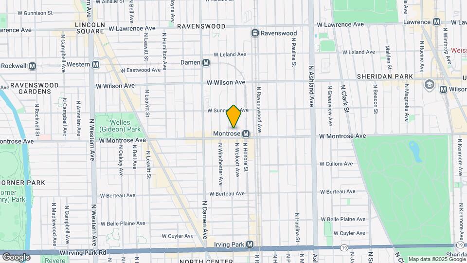 4410 N Wolcott Ave, Unit 3B Mapa y Detalles de la Ubicación