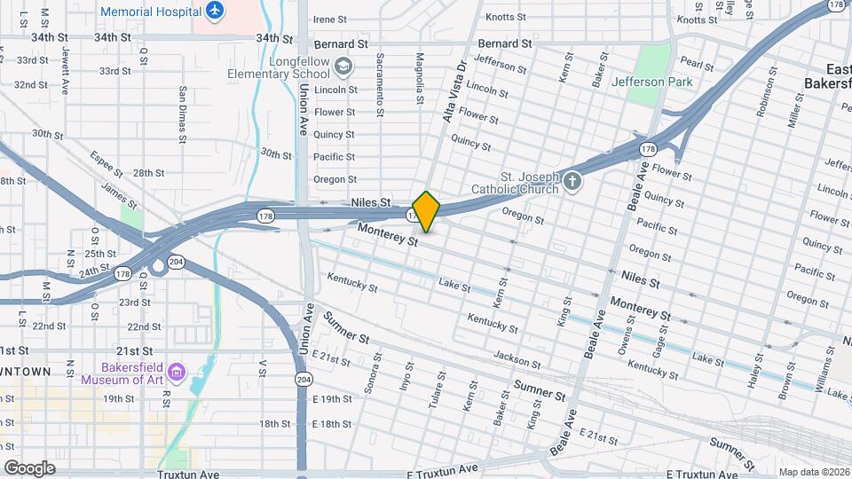 314 Monterey St Mapa y Detalles de la Ubicación
