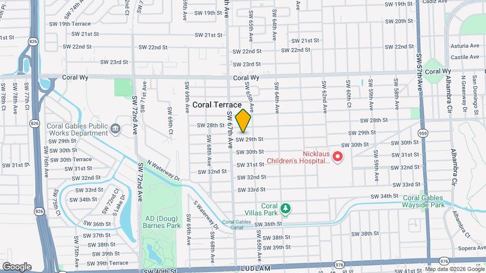 6545 SW 29th St, Unit M07 Map and Location Details