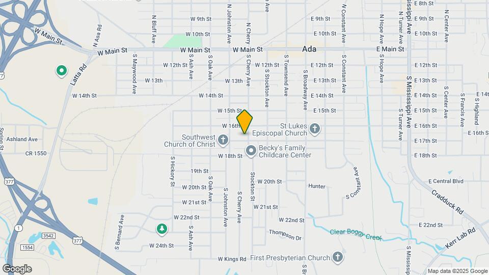 400 W 17th St Map and Location Details