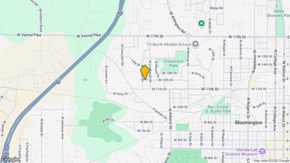 788 N Oolitic Dr Map and Location Details