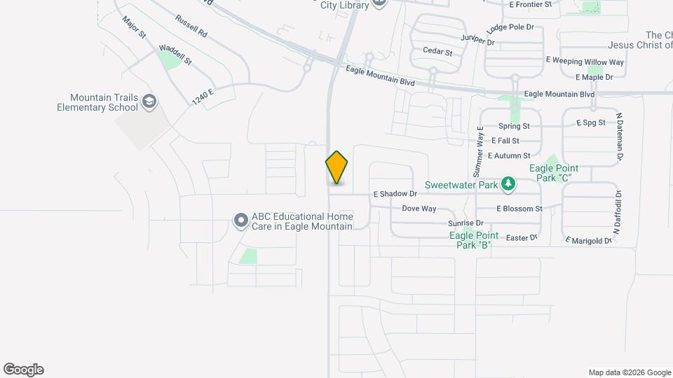 1519 E Shadow Dr, Unit Unit 1 Map and Location Details