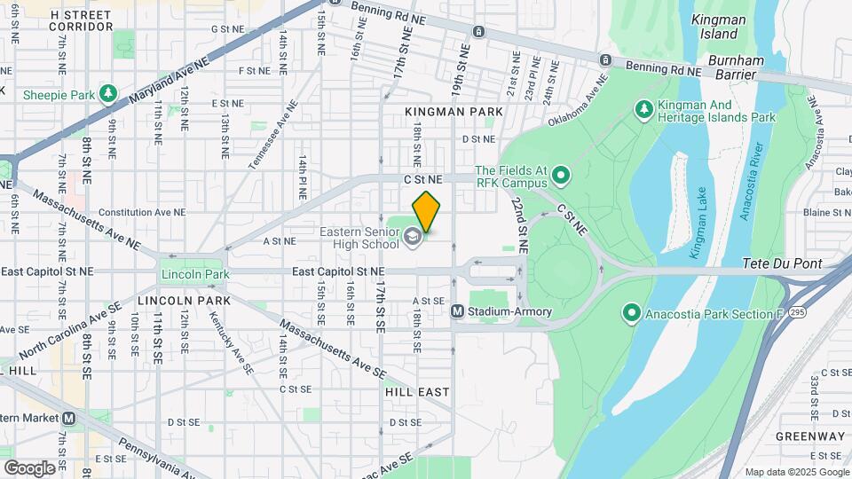 1806 A St NE Mapa y Detalles de la Ubicación