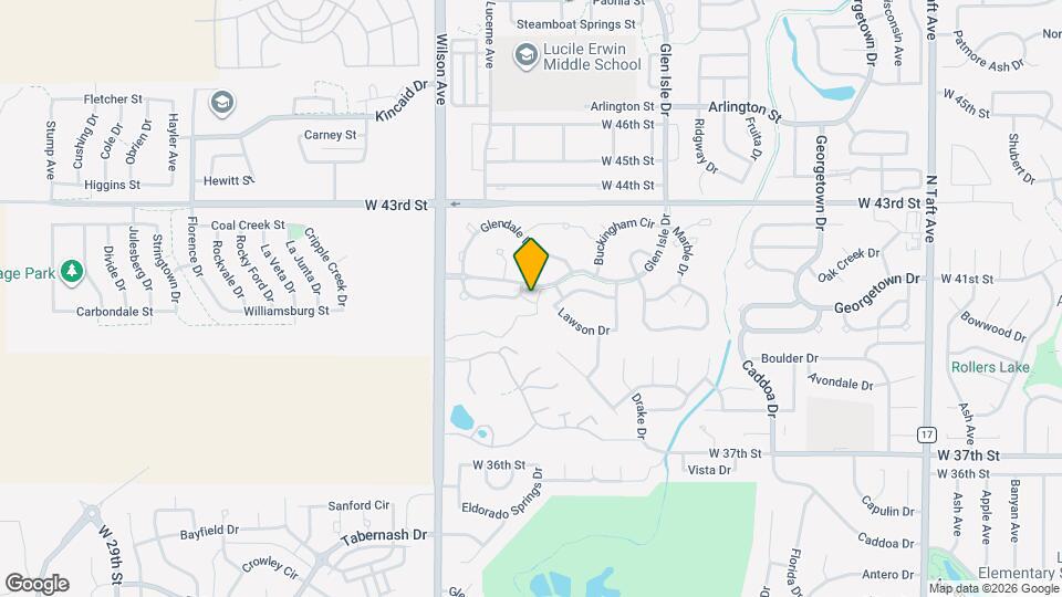 2580 Lochbuie Cir Map and Location Details