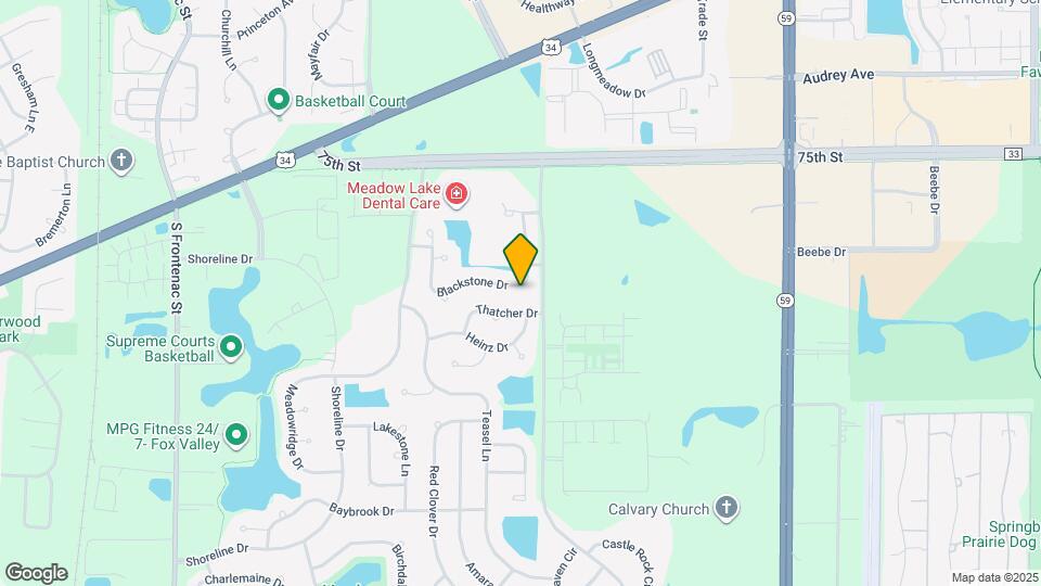 4055 Blackstone Dr Map and Location Details