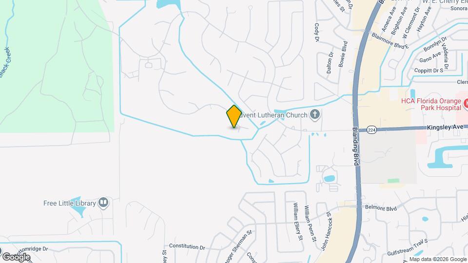 714 Dove Creek Cir Map and Location Details