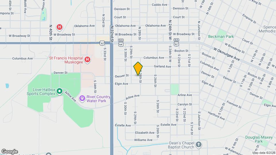 2805 Denver St Map and Location Details