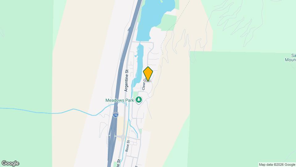 1901 Clear Creek Dr, Unit Silver Queen Condos Map and Location Details