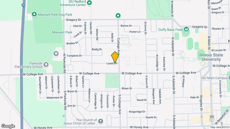 25 Linda Ln Mapa y Detalles de la Ubicación
