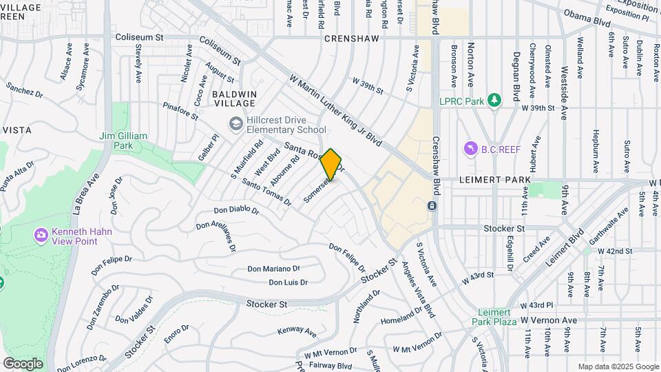 4126-4128 Somerset Dr Map and Location Details