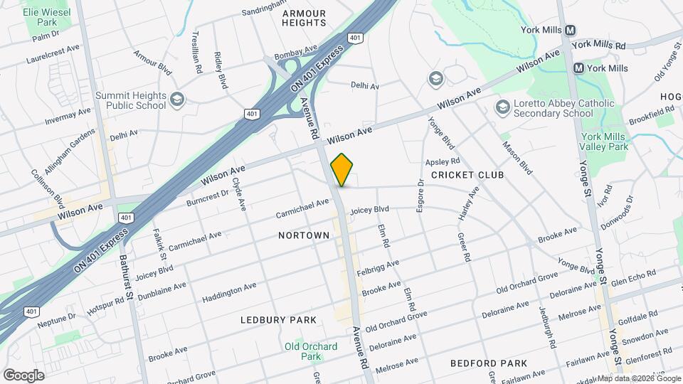 205 Ridley Blvd Map and Location Details