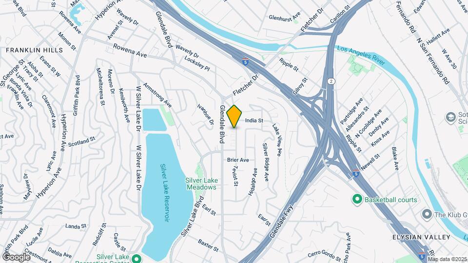 2477 Silver Lake Blvd Map and Location Details