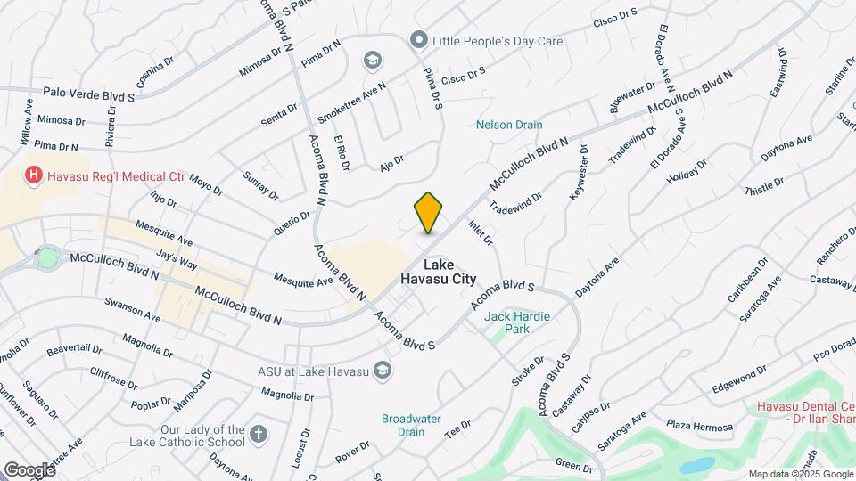 2311 McCulloch Blvd N Mapa y Detalles de la Ubicación
