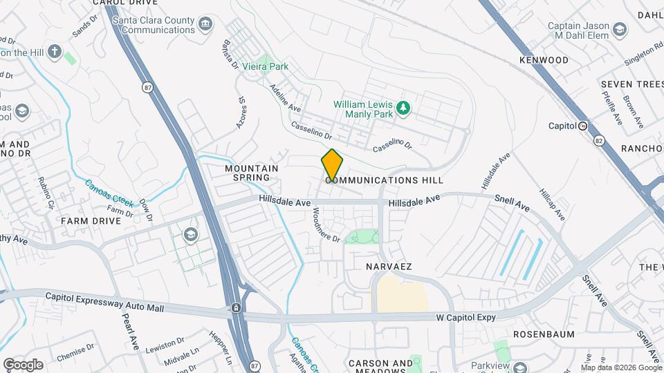 464 Tower Hill Ave Map and Location Details