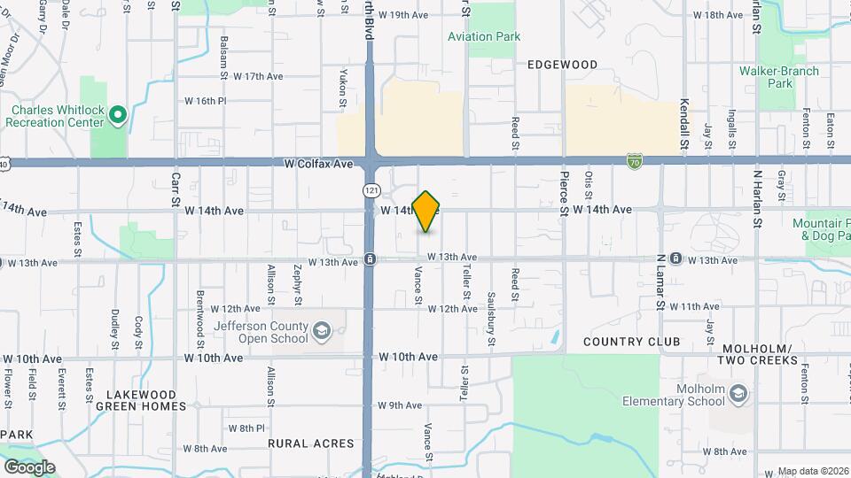 1338 Vance St Map and Location Details