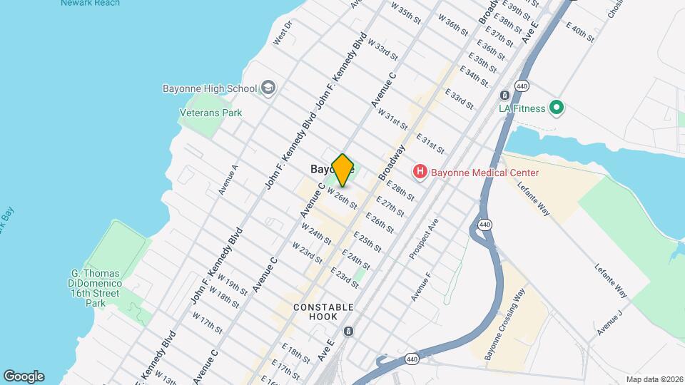 29 W 26th St, Unit First floor Map and Location Details