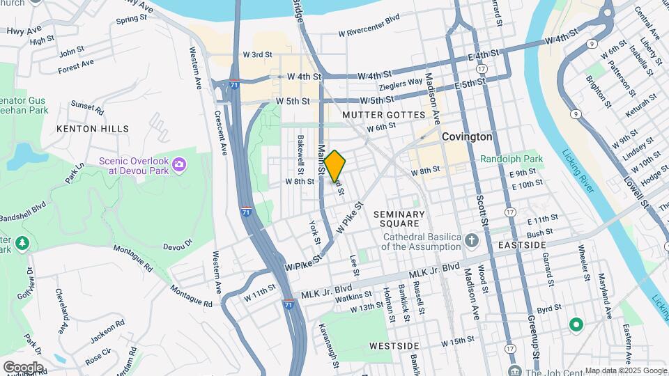 817 Willard St Mapa y Detalles de la Ubicación