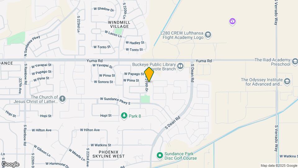 1517 S 219th Dr Map and Location Details
