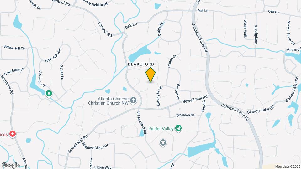 1942 Hunters Bend Ct Map and Location Details