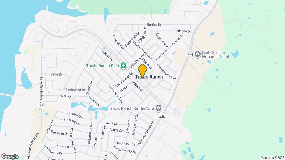 1111 Mount Olive Ln Map and Location Details