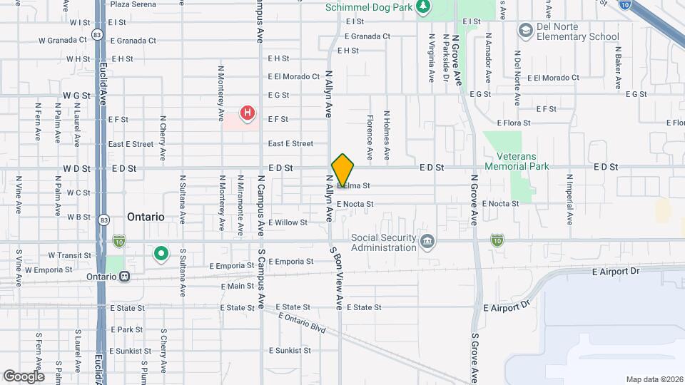 920 E Elma St Map and Location Details