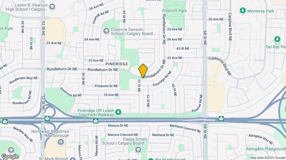 6207 Rundlehorn Dr NE Map and Location Details