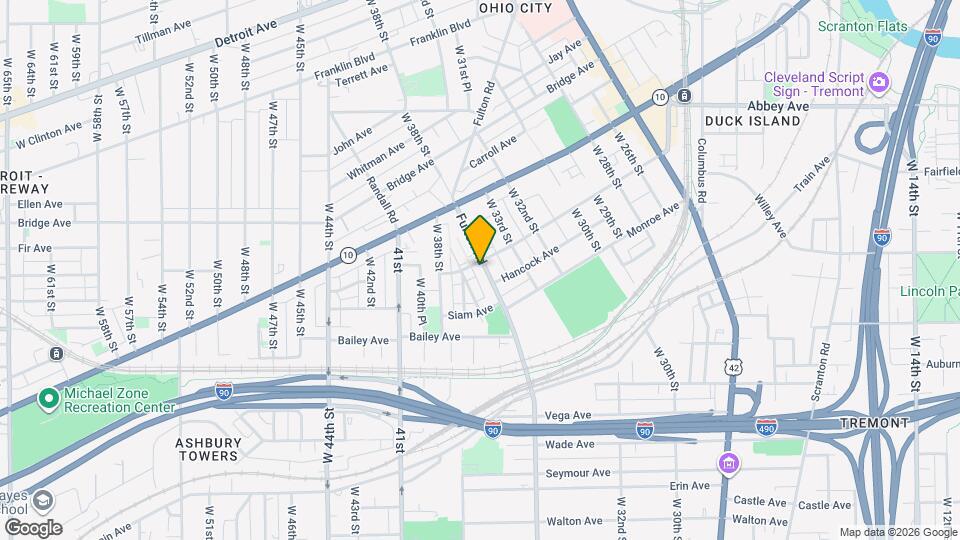 2160 Fulton Rd Map and Location Details