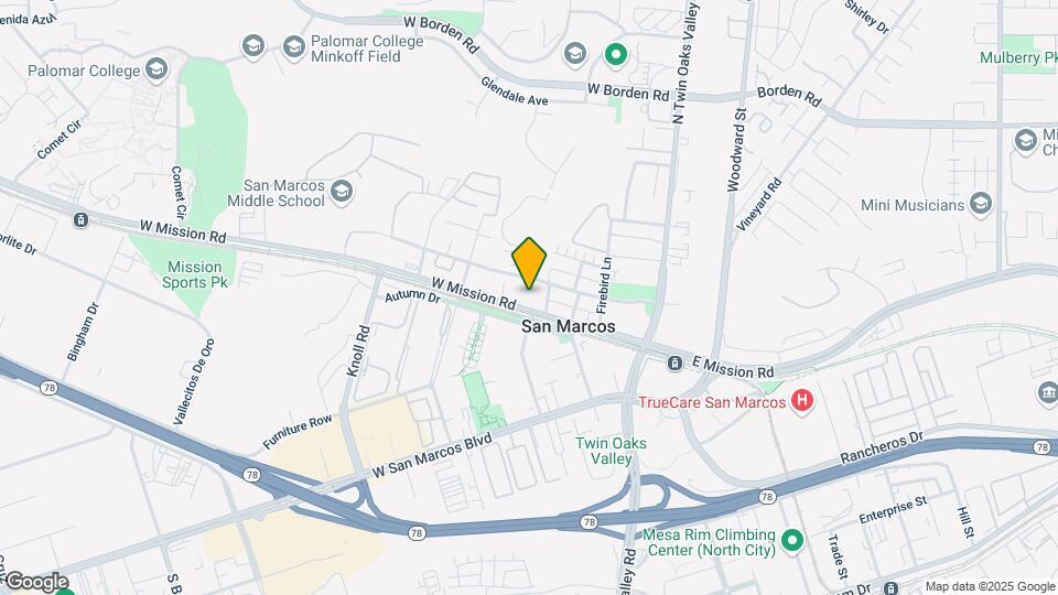 320-322 W Mission Rd Mapa y Detalles de la Ubicación