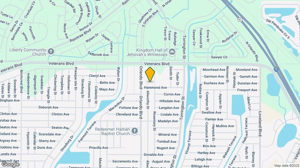 96 Allworthy St Map and Location Details
