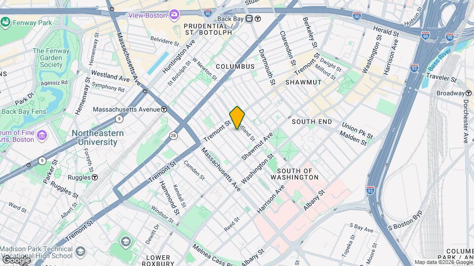 147 W Concord St Map and Location Details