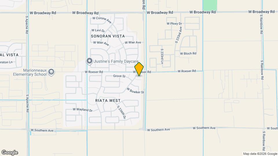 23538 W Grove Cir Map and Location Details