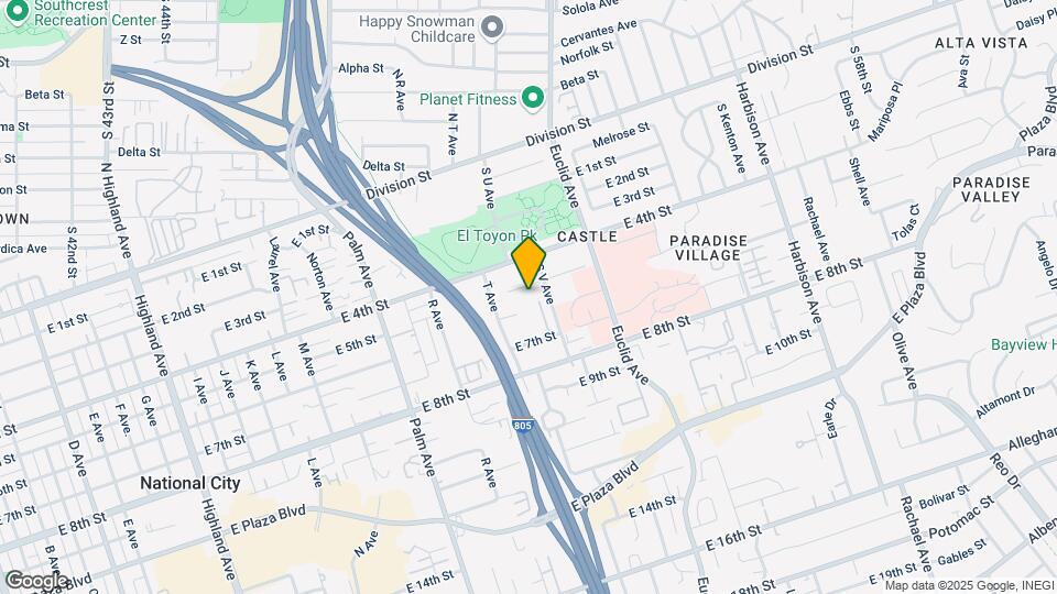 2102 E 5th St Mapa y Detalles de la Ubicación