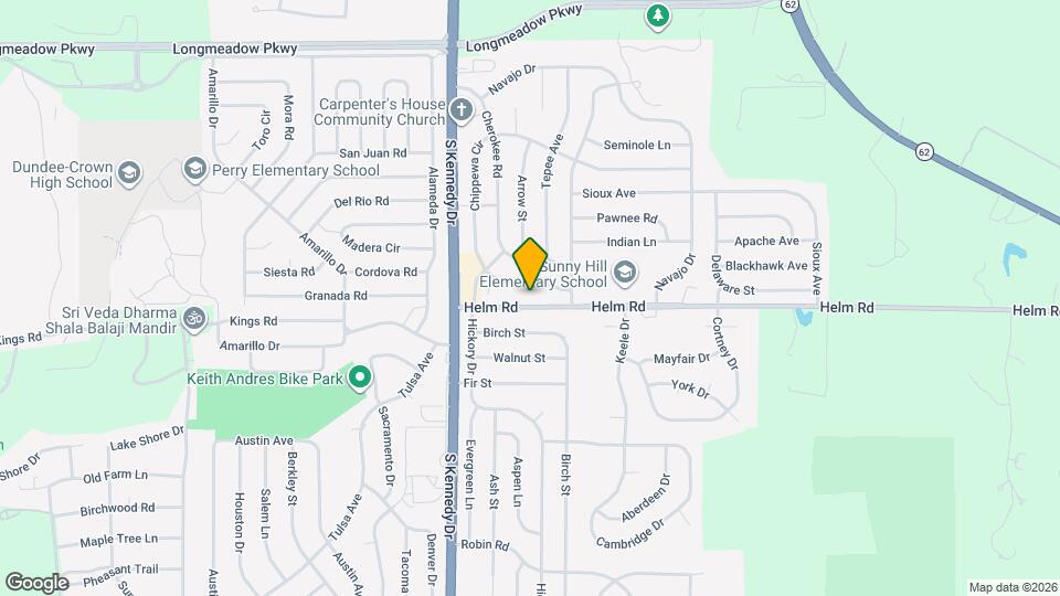 2612 Helm Rd Mapa y Detalles de la Ubicación